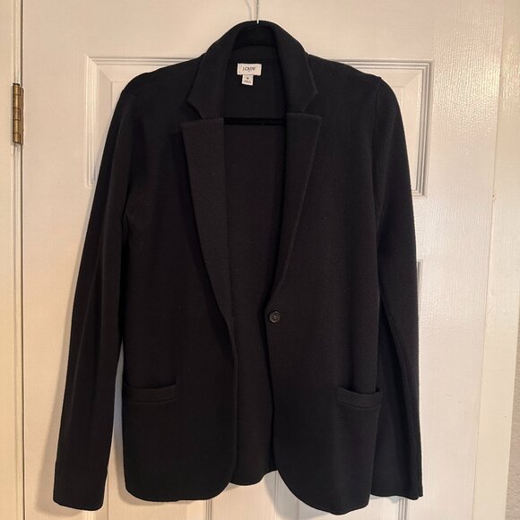 J Crew Sweater Blazer - Picture 1 of 4